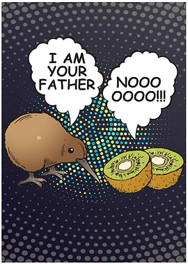 Kiwi Father Bird Fruit