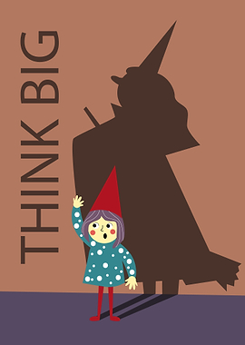 The Girl and Witch Shadow