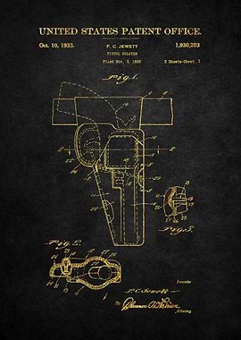 35 Pistol Holster Patent