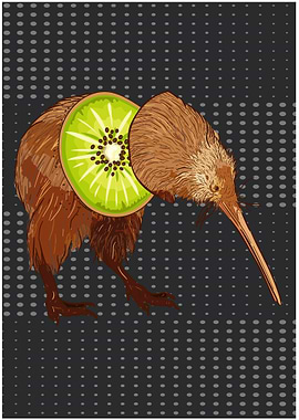 Kiwi Bird Fruit Zealand