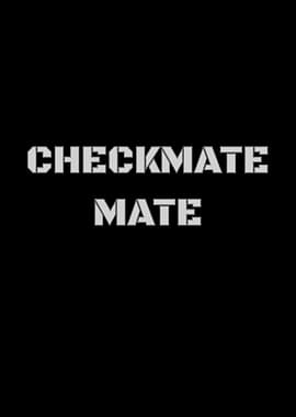 Checkmate Mate Chess Fan