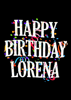Happy Birthday Lorena