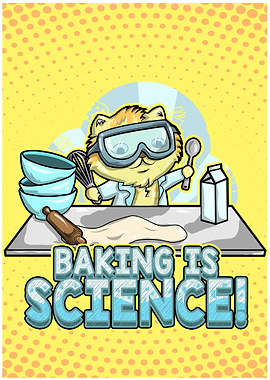 Baking Is Science Cat