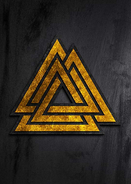 Valknut Viking Symbol