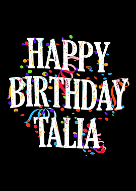 Happy Birthday Talia