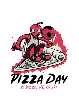 Pizza Day Alien