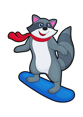 Racoon Snowboard Sports