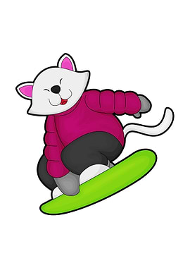 Cat Snowboard Sports