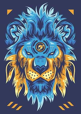 Lion Pallete Pop Art