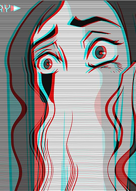 Sad Anime Girl Vaporwave