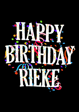 Happy Birthday Rieke