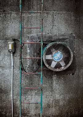 Silo exhaust fan
