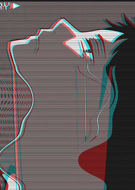 Sad Anime Boy Vaporwave