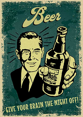 Beer vintage posters
