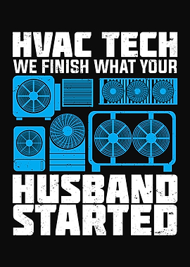 Funny HVAC Tech Design