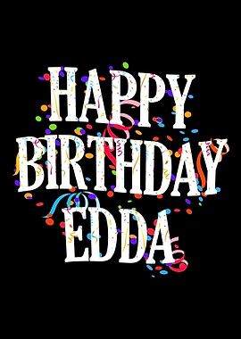 Happy Birthday Edda