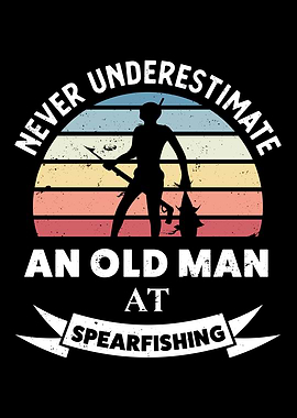 Old Man at Spearfishing