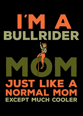 bull riding rodeo mom moth