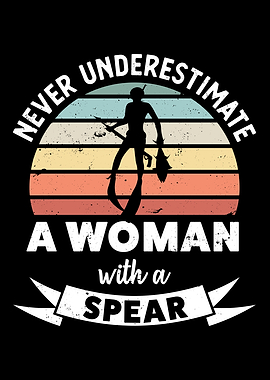Woman with a Spear Funny