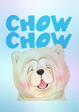 Sweet cute Chow chow