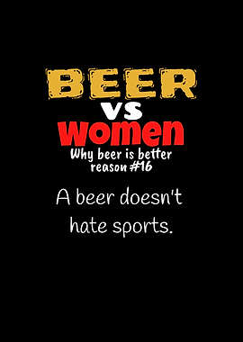 Beer Vs Women Sports