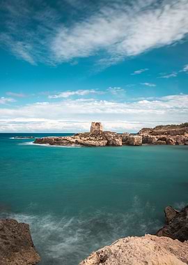 Coastline in Apulia