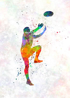 Rugby man player