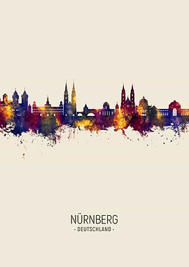 Nurnberg Skyline