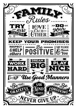 Family Rules House Rules