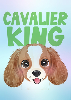 Cute little cavalier king