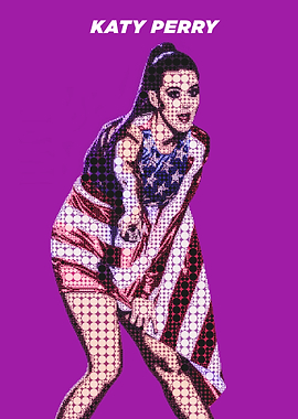 katy perry Pop art