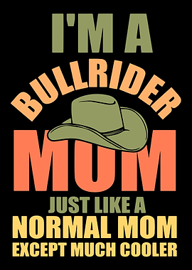 bull riding rodeo mom moth