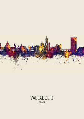 Valladolid Skyline Spain