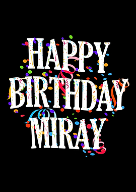Happy Birthday Miray