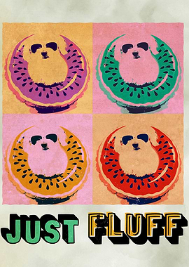 Fluffy Summer Maltese Dog