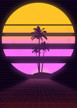SUNSET PALM