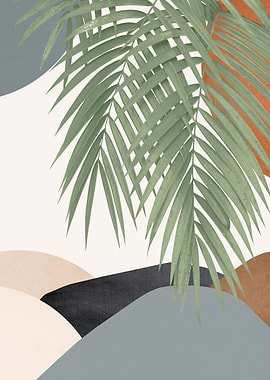 Abstract Shapes Palm 1