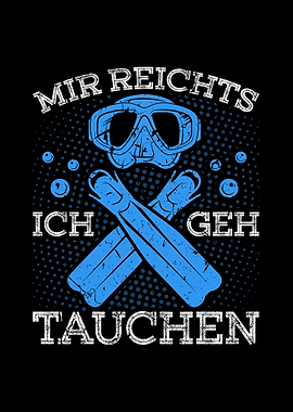 Taucher Geschenk Tauchen