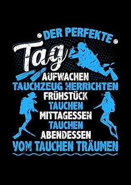 Perfekte Tag Tauchen