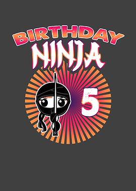 Birthday Ninja Children