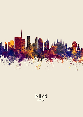 Milan Skyline Italy