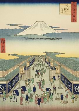 Mount Fuji From Surugacho