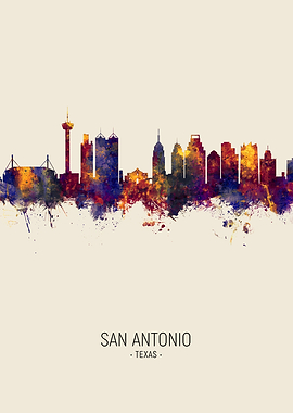 San Antonio Skyline Texas