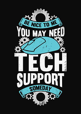 Funny Tech Support Design