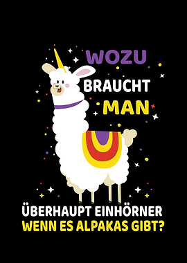 Einhrner vs Alpakas