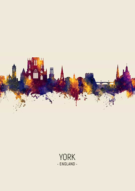 York Skyline England