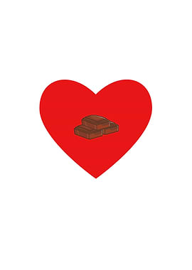 Chocolate Lover Heart