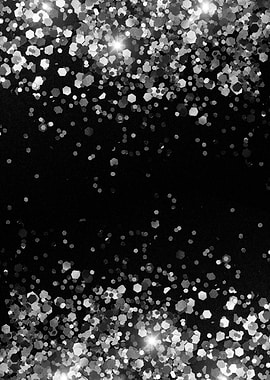 Gray Black Glitter 3a