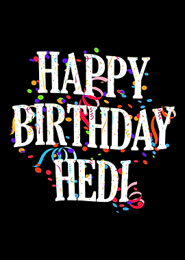Happy Birthday Hedi