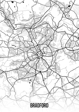 Bradford white map